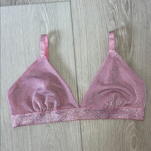 Colsie Pink Lace Bralette Intimates
